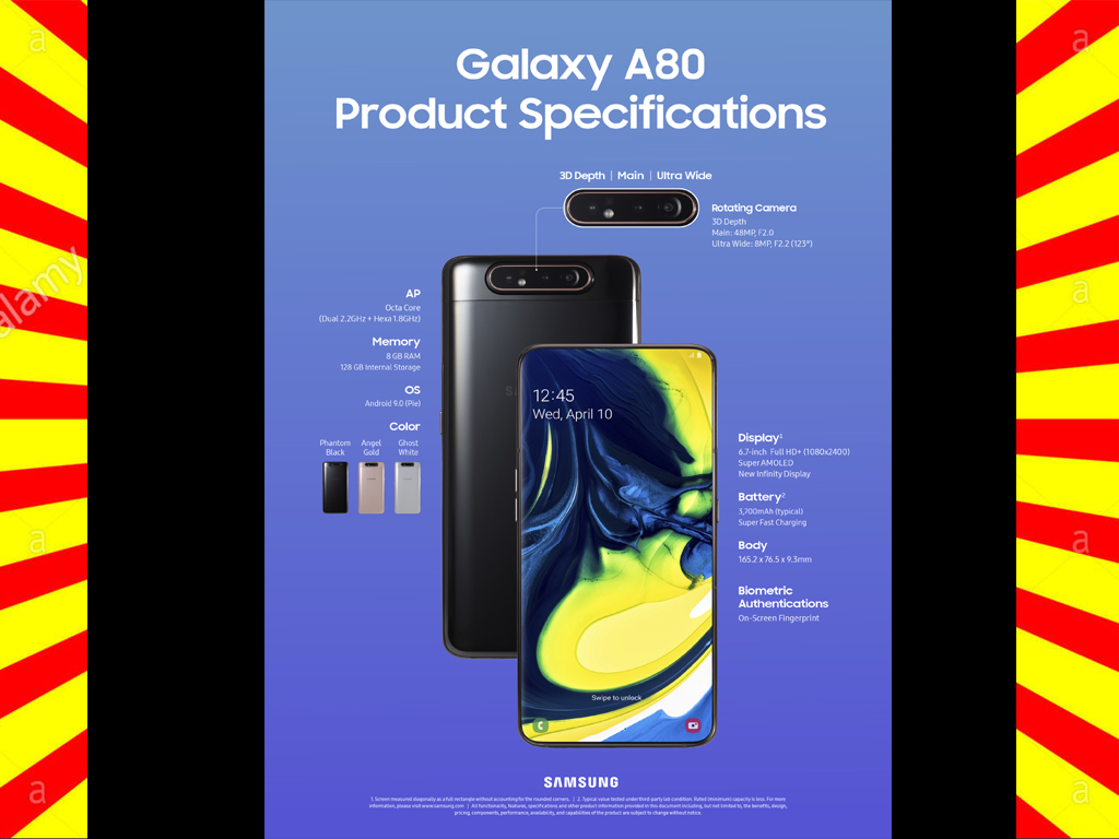 New Samsung Galaxy A80 Price & Specifications