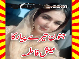 Read more about the article Junoon Tere Pyar Ka Urdu Novel By Mish Fatima