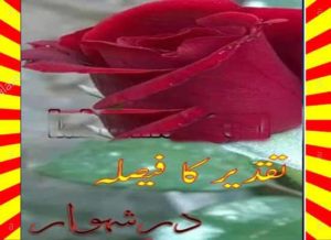 Read more about the article Taqdeer Ka Faisla Urdu Novel By Durr E Shahwar