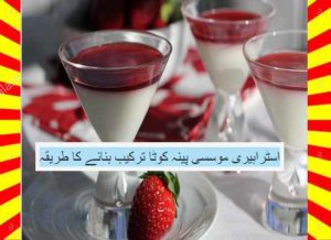 Read more about the article How To Make Strawberry Mousse Panna Cotta Recipe Urdu and English