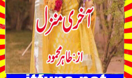 Akhri Manzal Urdu Novel By Tahir Mehmood