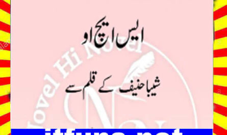 S H O Urdu Novel By Sheeba Hanif