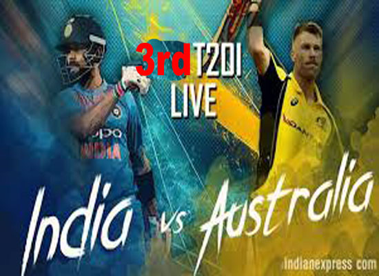 Today Cricket Match Aus vs Ind 3rd T20I Live Update 8 Dec 2020