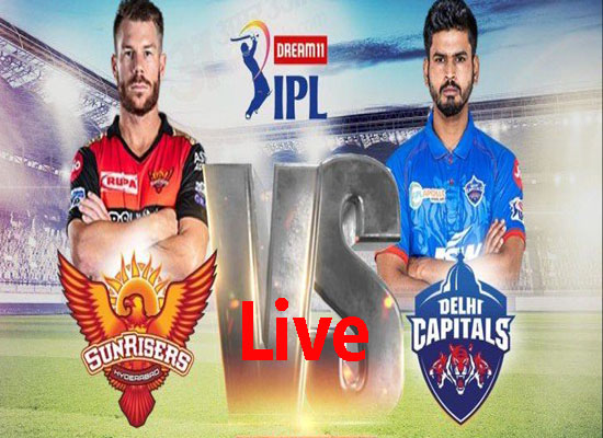 Today Cricket Match SRH VS DC 47 IPL Live Update 27 OCT 2020