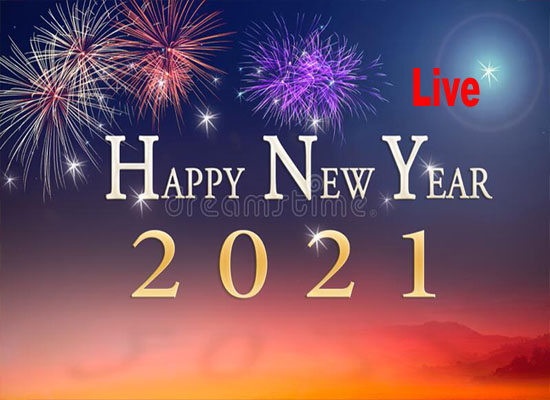 Happy New Year 2021 Celebration Live
