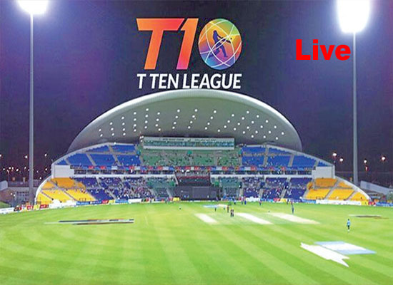 Abu Dhabi T10 Cricket League 2021 Live Now