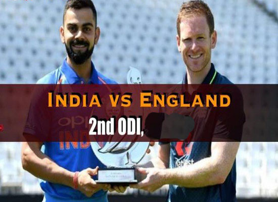 Today Cricket Match India vs England 2nd ODI Live 26 March 2021