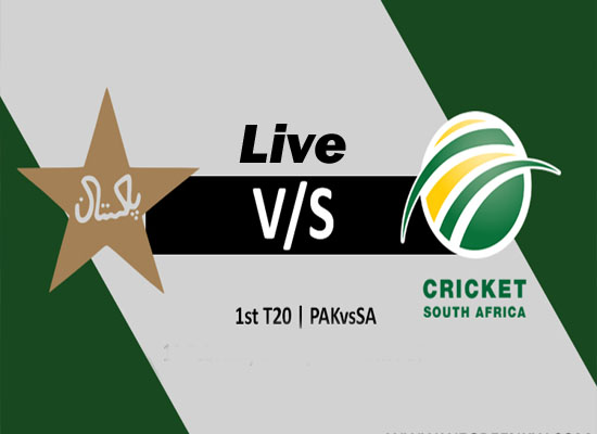 Today Cricket Match Pak vs SA 1st T20 Live 10 April 2021
