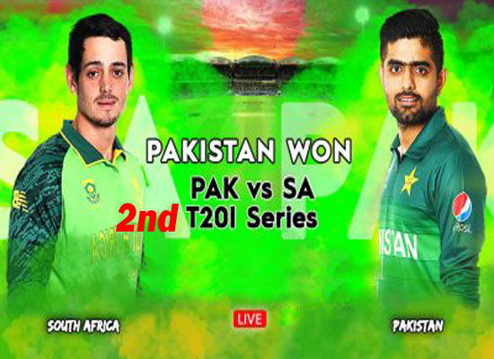 Today Cricket Match Pak vs SA 2nd T20 Live 12 April 2021
