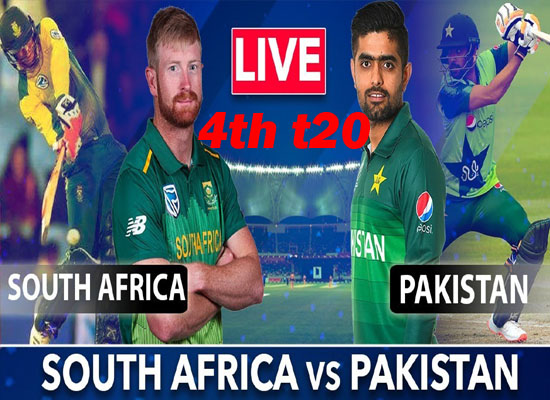 Today Cricket Match Pak vs SA 4th T20 Live 16 April 2021