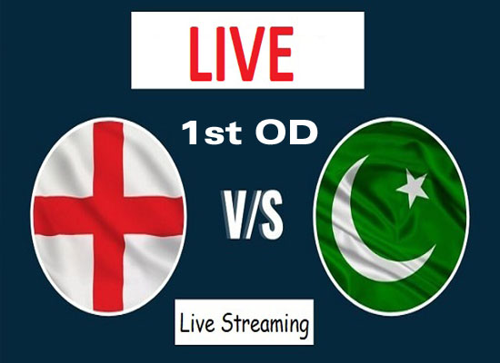 Today Cricket Match Pak vs Eng 1st ODI Live 8 July 2021