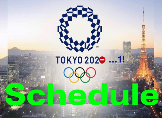 Tokyo Olympics 2021 Schedule All Matches