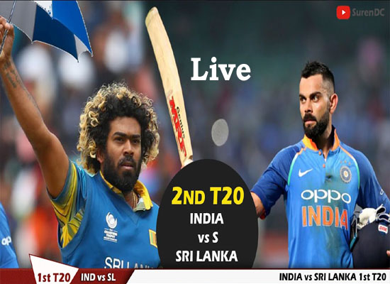Today Cricket Match India vs Sri Lanka 2nd T20 Live 27 July 2021