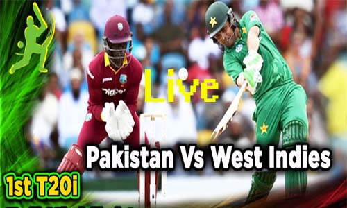Today Cricket Match Pakistan vs West Indies 1st T20 Live 27 July 2021