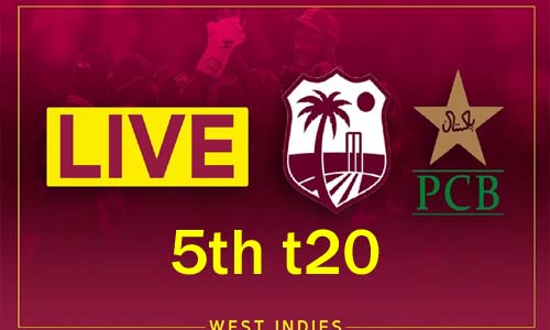 Today Cricket Match Pakistan vs West Indies 5th T20 Live 3 August 2021