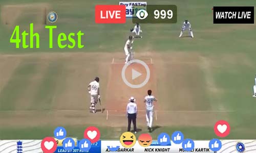 Today Cricket Match India vs England 4th Test Live 2021