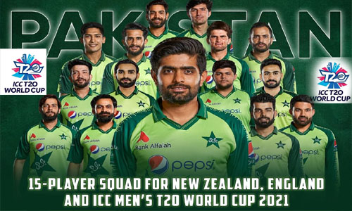 Pakistan T20 World Cup 2021 Squad Announced