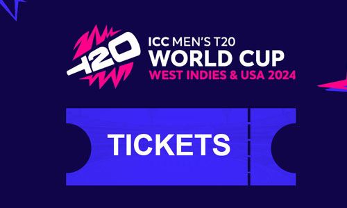 ICC t20 World Cup 2024 Tickets Available