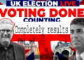British Election 2024 Completely results List