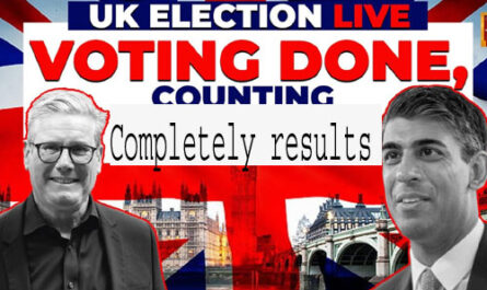 British Election 2024 Completely results List