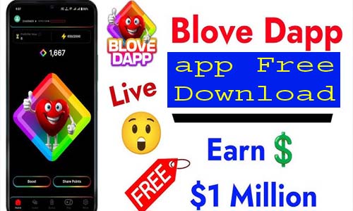 Blove Dapp Free Earn Apk App Download