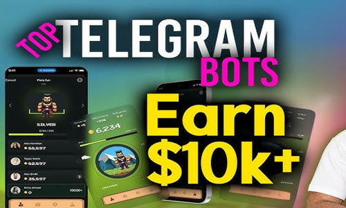 10 More Best Telegram Free Earning Bot