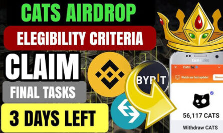 Cats Airdrop Claim Final Tasks For Withdraw