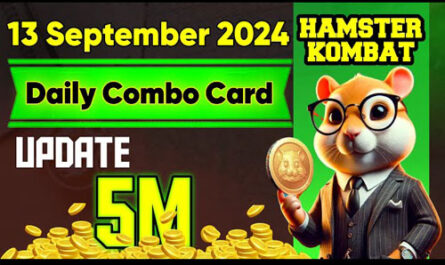 Hamster Kombat Daily Combo and Cipher 13 September 2024