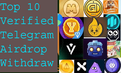 Top 10 Verified Telegram Airdrop Withdraw