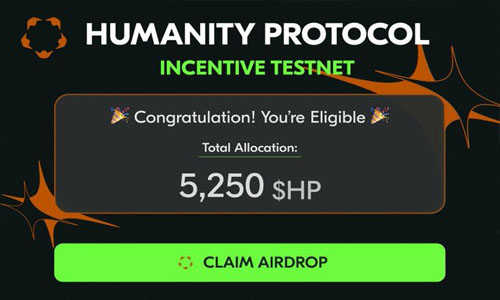 Humanity Protocol Free verified Airdrop Claim