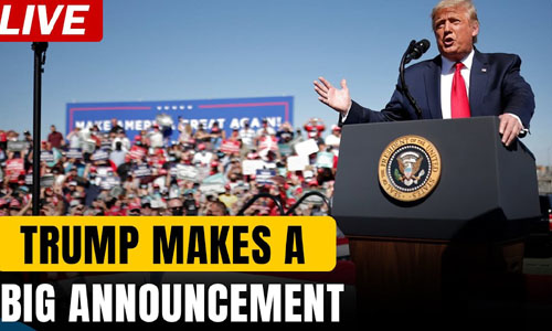 Donald Trump's Speech Today Big Announcement 